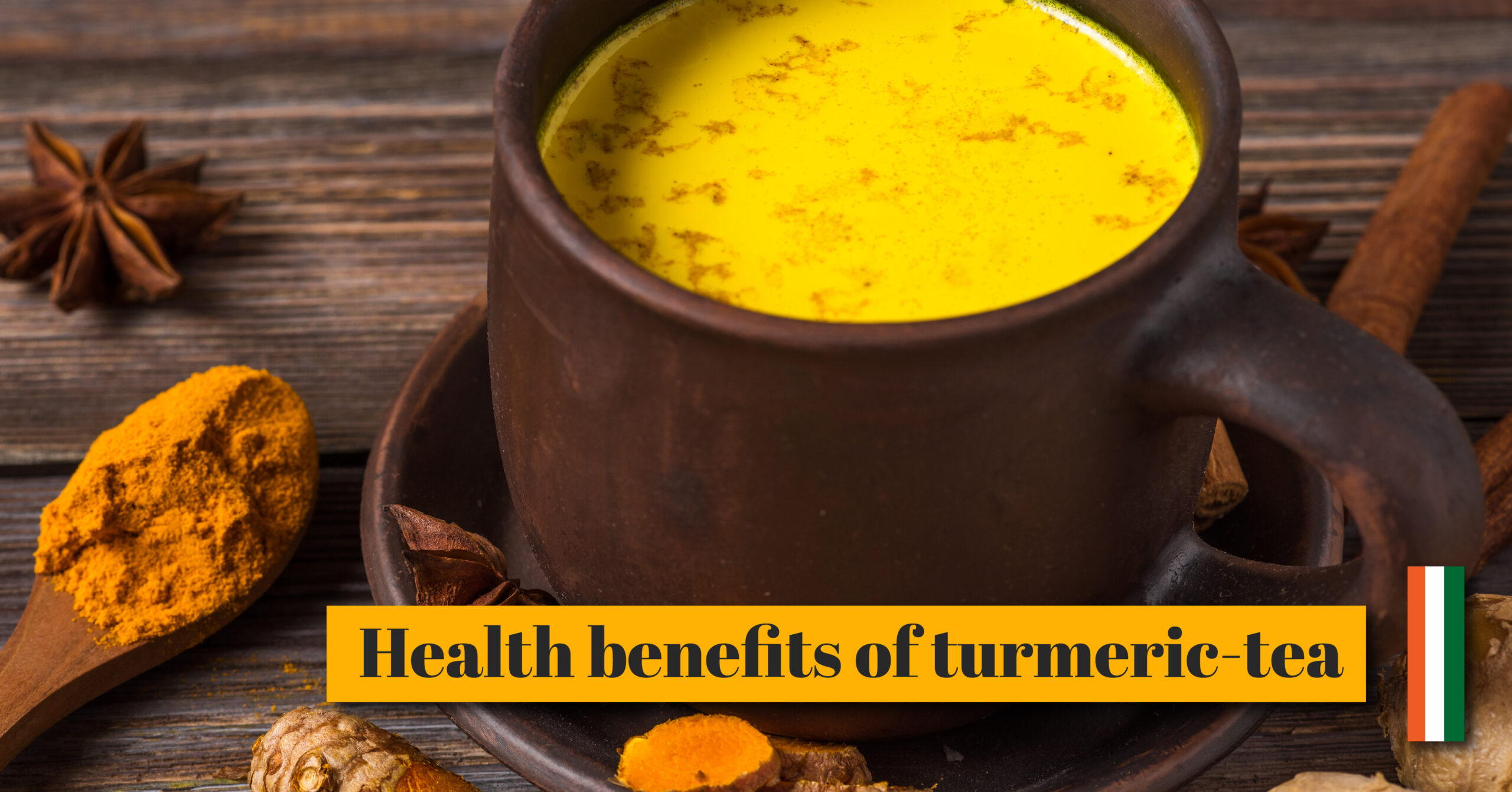 Health benefits of turmeric-tea